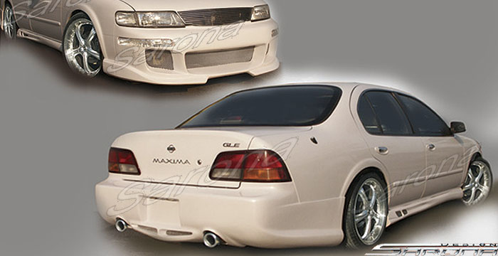 Custom 97-99 Maxima Kit # 101-24  Sedan Body Kit (1997 - 1999) - $1350.00 (Manufacturer Sarona, Part #NS-007-KT)